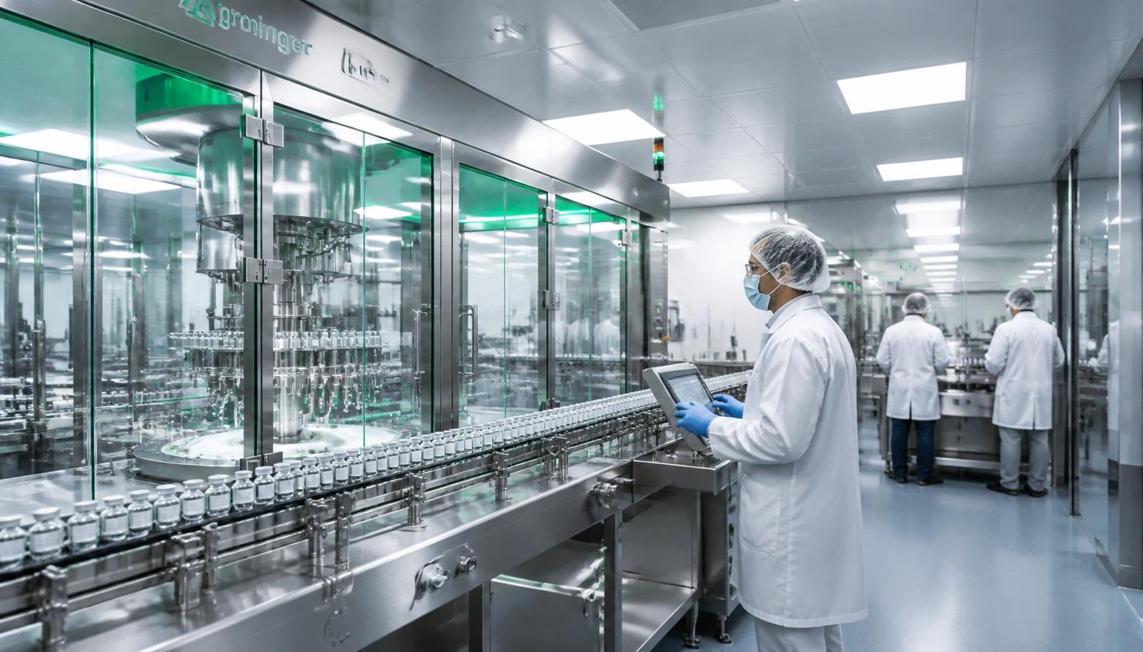 Envase automatizado em cleanroom Brothers Sucos Premium